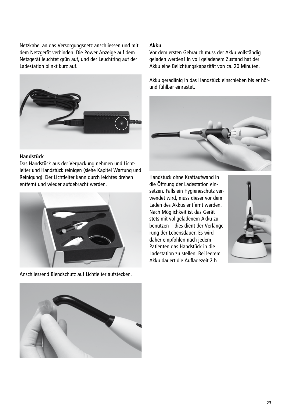 Ivoclar Vivadent Bluephase Style User Manual | Page 23 / 88