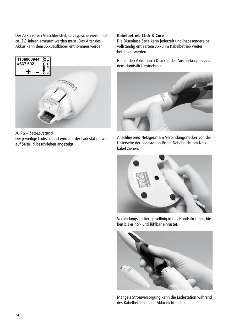 Ivoclar Vivadent Bluephase Style User Manual | Page 24 / 88