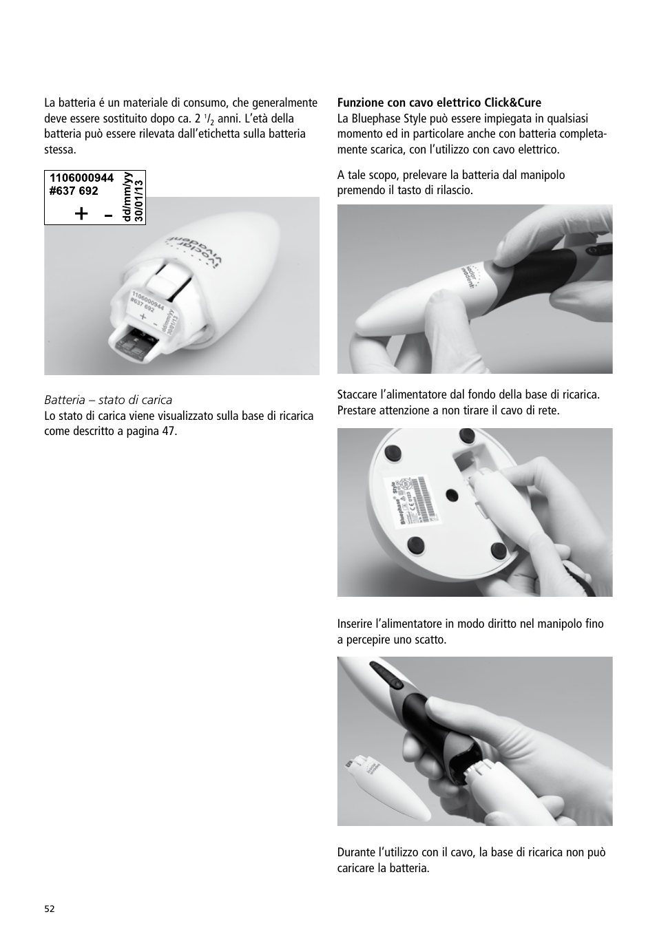 Ivoclar Vivadent Bluephase Style User Manual | Page 52 / 88