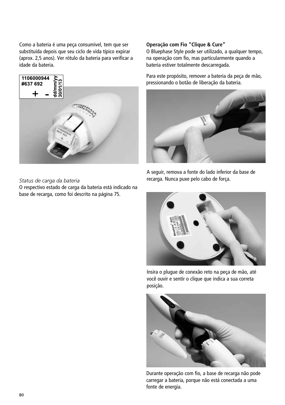 Ivoclar Vivadent Bluephase Style User Manual | Page 80 / 88