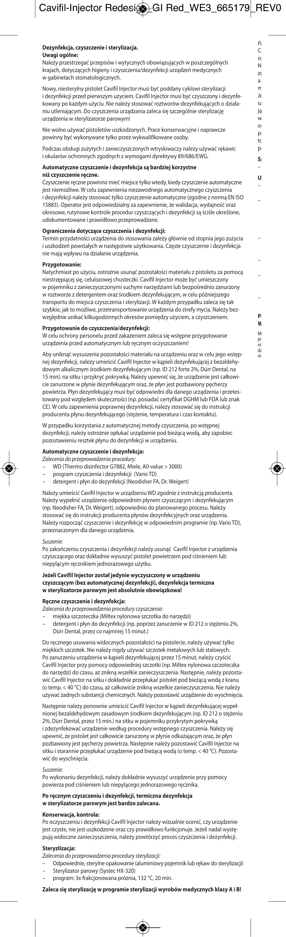 Ivoclar Vivadent Cavifil Injector User Manual | Page 28 / 30