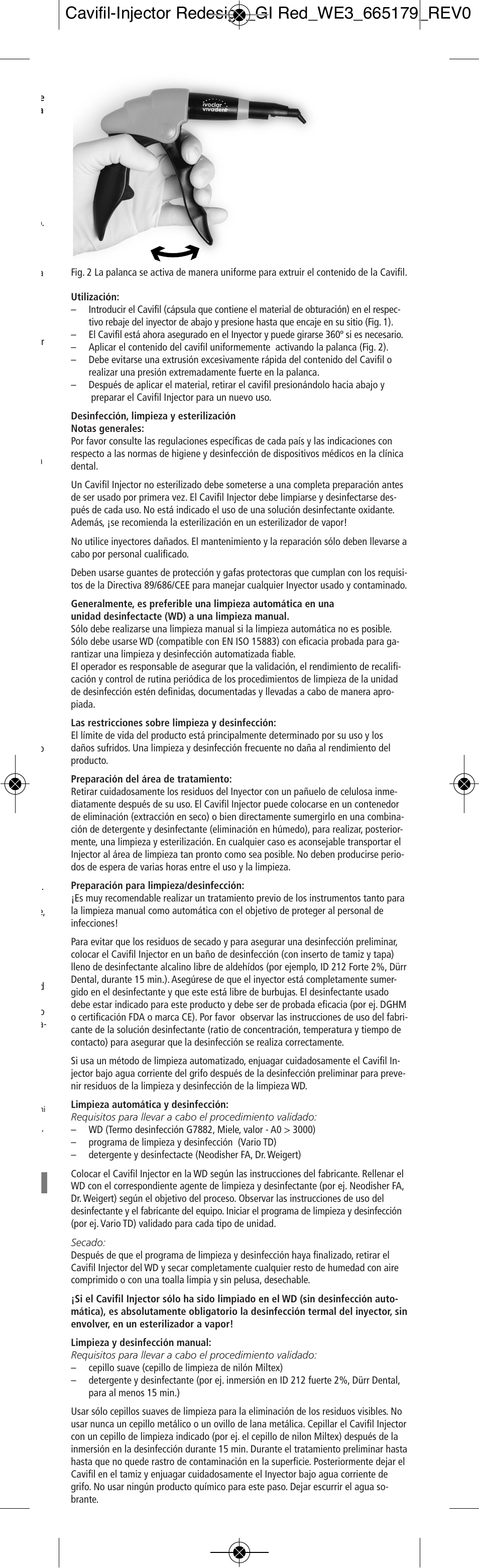 Ivoclar Vivadent Cavifil Injector User Manual | Page 9 / 30