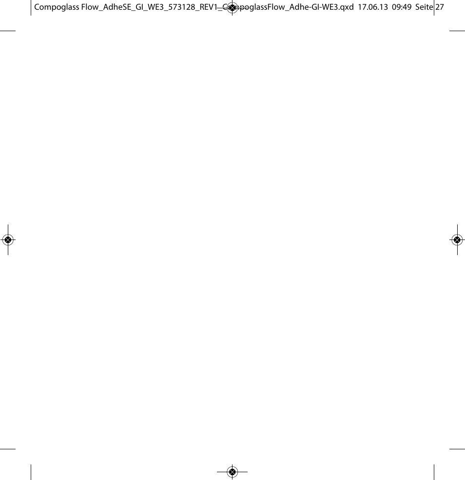 Ivoclar Vivadent Compoglass Flow User Manual | Page 27 / 28