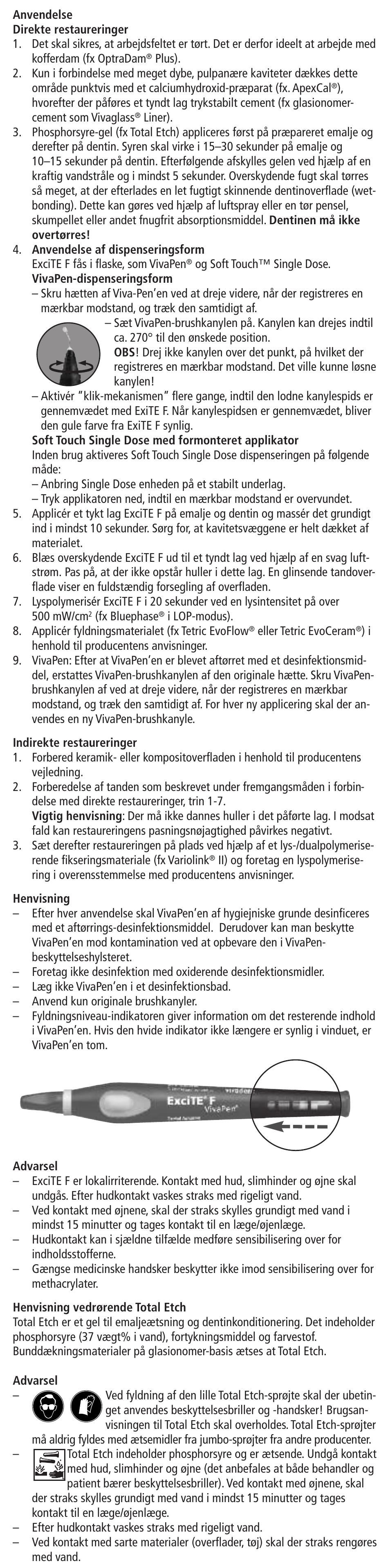 Ivoclar Vivadent ExciTE F User Manual | Page 13 / 48