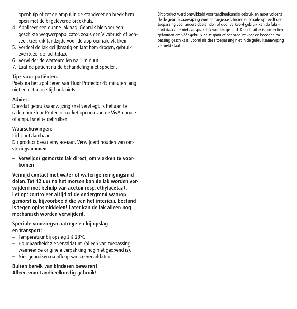Ivoclar Vivadent Fluor Protector User Manual | Page 16 / 43