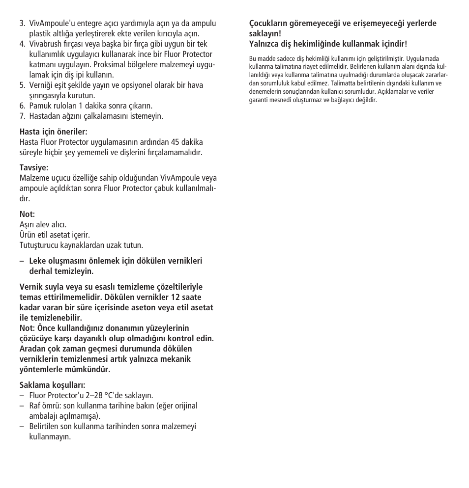 Ivoclar Vivadent Fluor Protector User Manual | Page 19 / 43