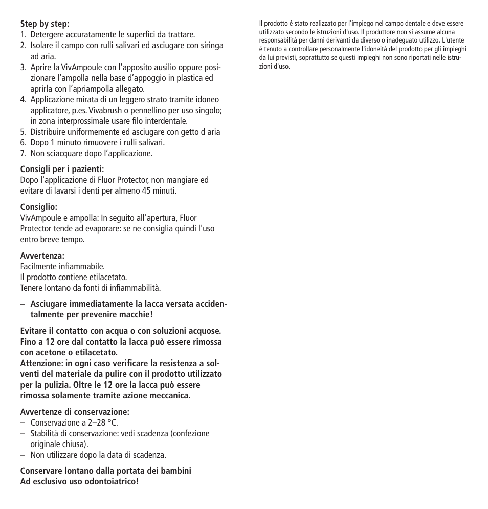 Ivoclar Vivadent Fluor Protector User Manual | Page 7 / 43