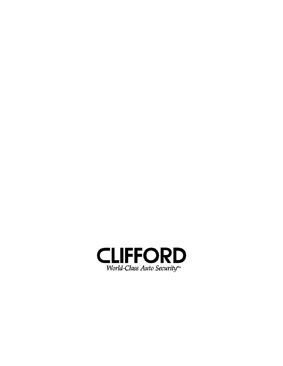 CLIFFORD 700-IQ User Manual | Page 2 / 25