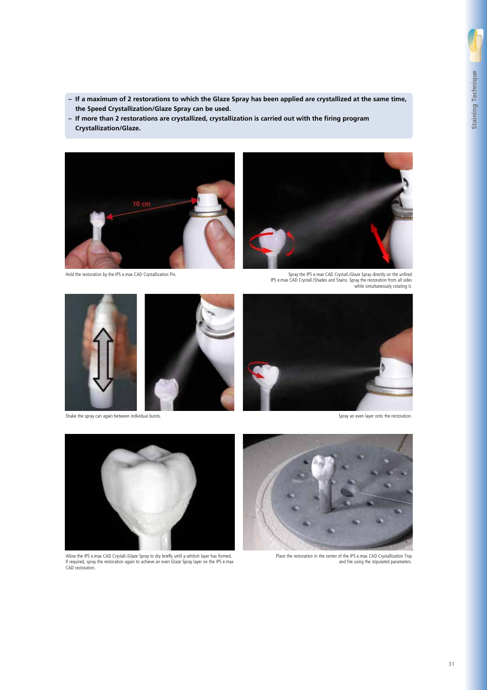 Ivoclar Vivadent IPS e.max CAD Chairside User Manual | Page 31 / 52