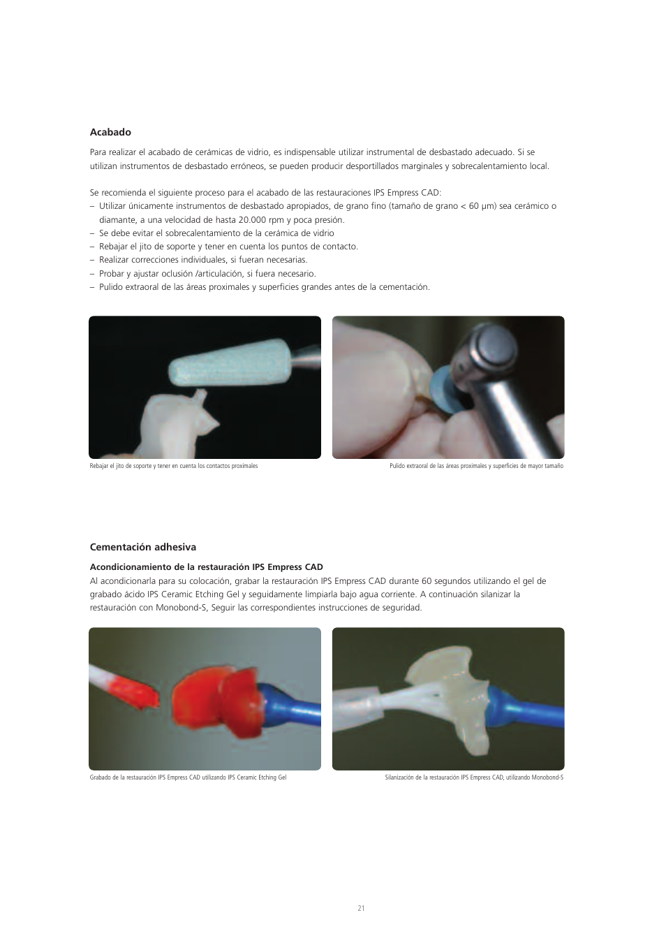 Ivoclar Vivadent IPS Empress CAD Chairside - de-en-es-it-ru User Manual | Page 117 / 240