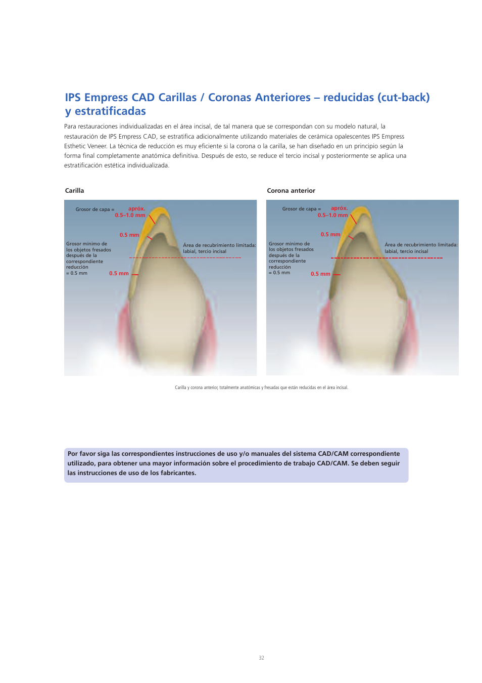 Ivoclar Vivadent IPS Empress CAD Chairside - de-en-es-it-ru User Manual | Page 128 / 240