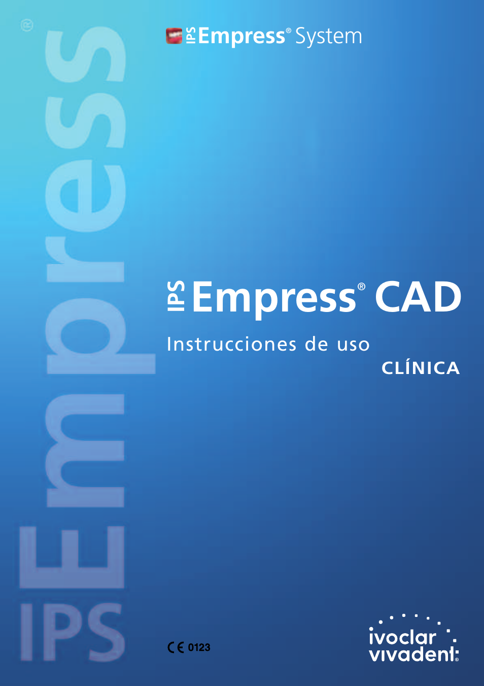 Español, Empress, Ip s | System | Ivoclar Vivadent IPS Empress CAD Chairside - de-en-es-it-ru User Manual | Page 97 / 240