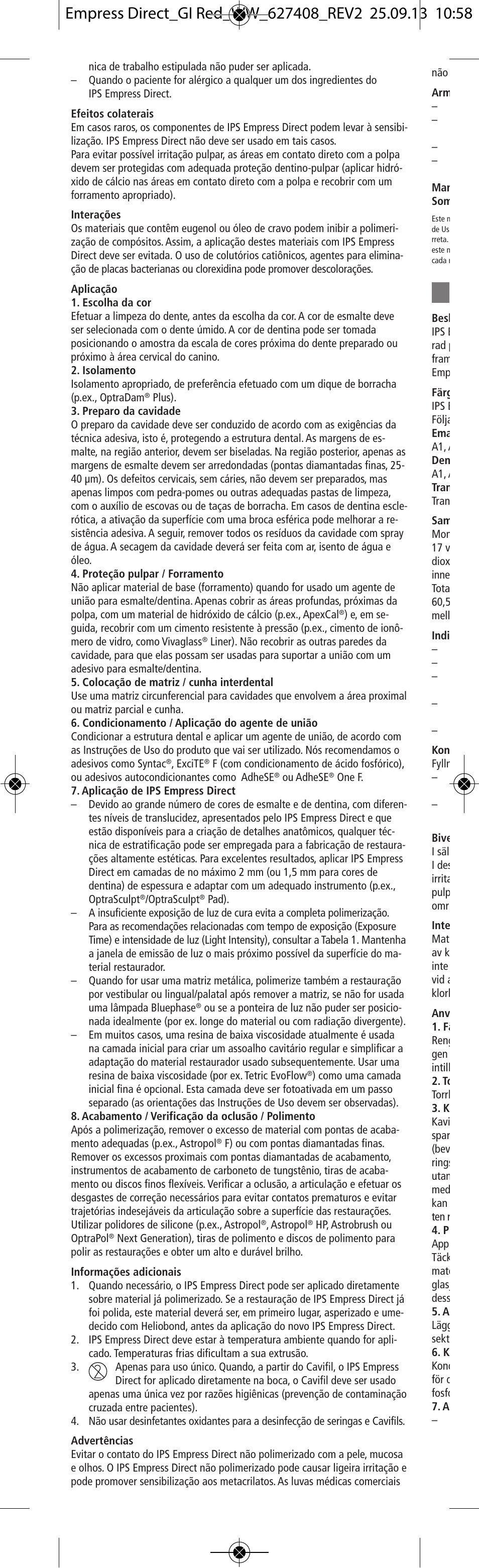 Ivoclar Vivadent IPS Empress Direct User Manual | Page 10 / 48