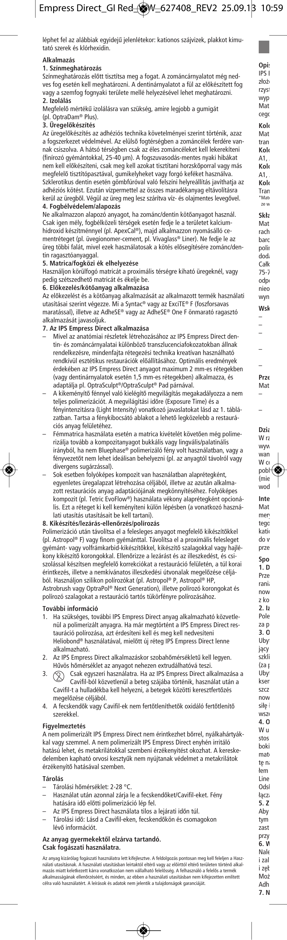 Ivoclar Vivadent IPS Empress Direct User Manual | Page 28 / 48