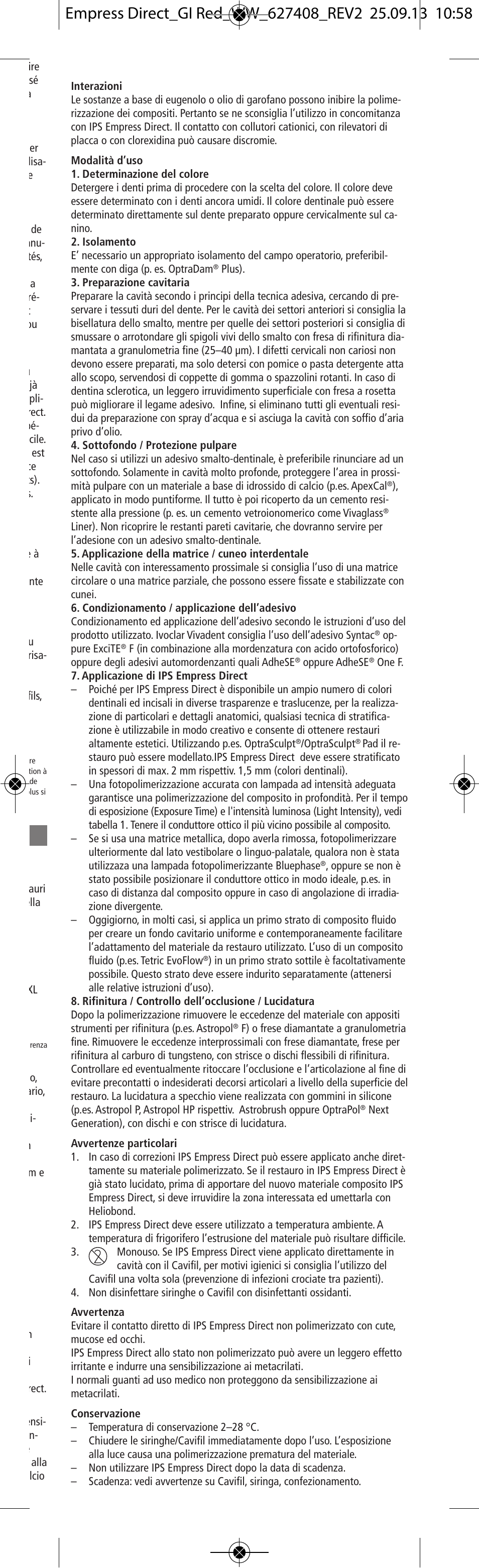 Ivoclar Vivadent IPS Empress Direct User Manual | Page 7 / 48