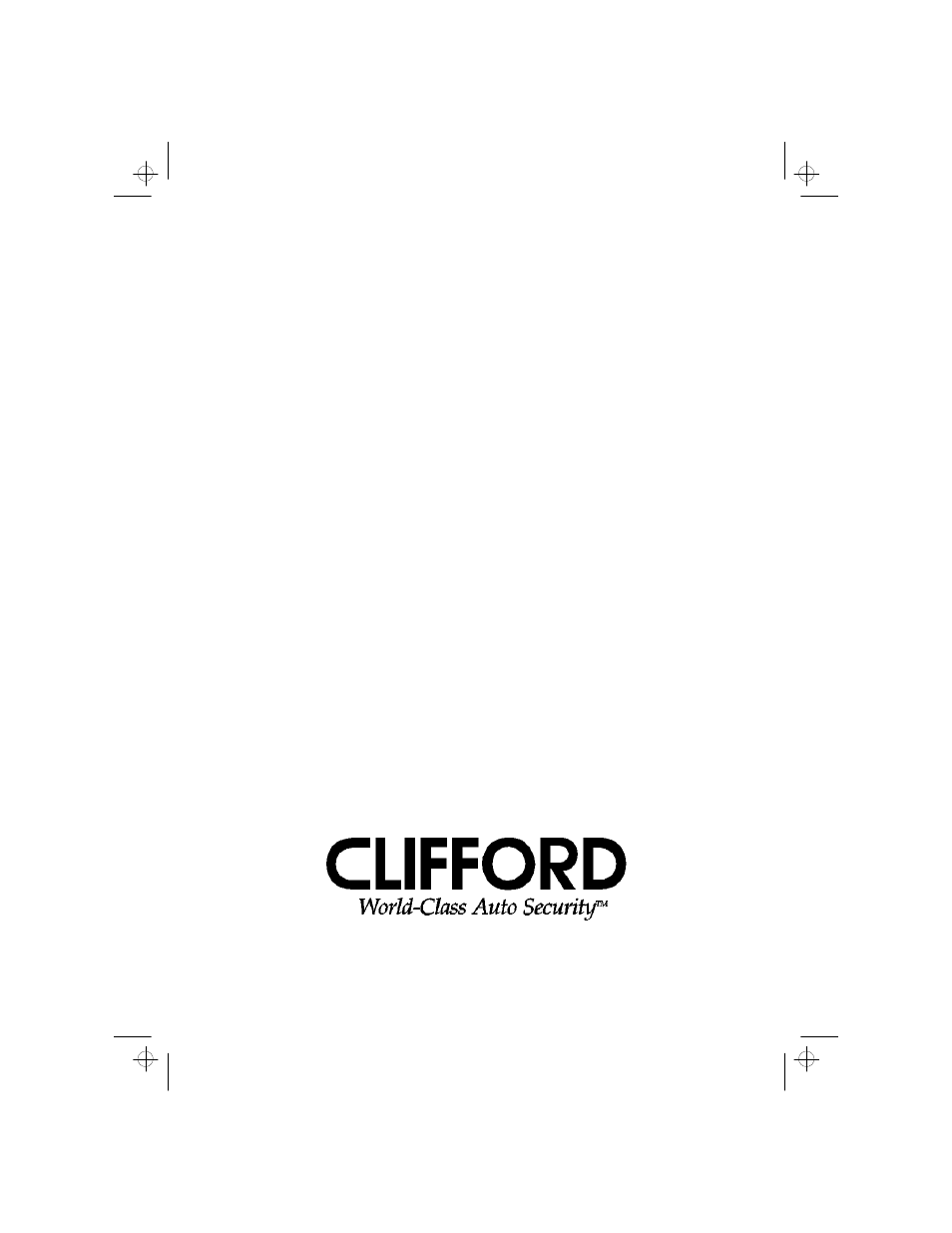 CLIFFORD 800-IQ User Manual | Page 2 / 25