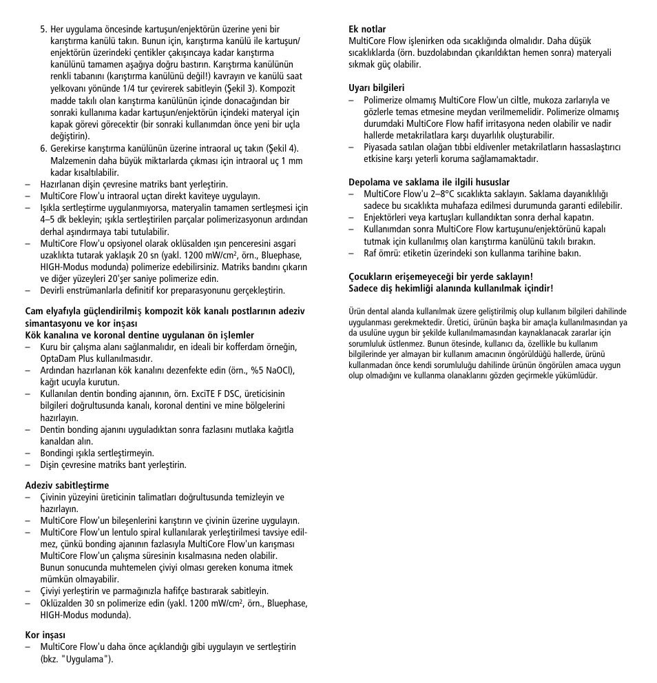 Ivoclar Vivadent MultiCore Flow User Manual | Page 27 / 33