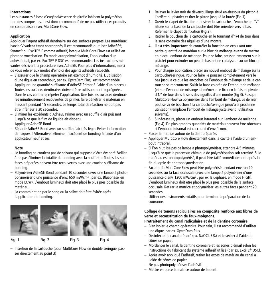 Ivoclar Vivadent MultiCore Flow User Manual | Page 6 / 33