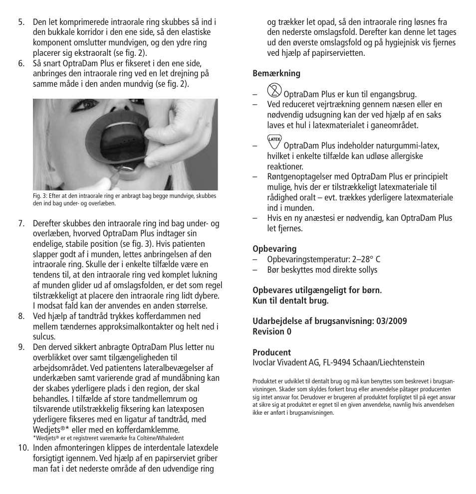 Ivoclar Vivadent OptraDam Plus User Manual | Page 17 / 31