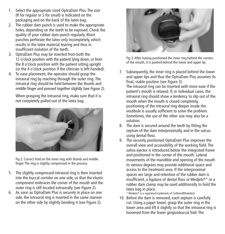 Ivoclar Vivadent OptraDam Plus User Manual | Page 2 / 31