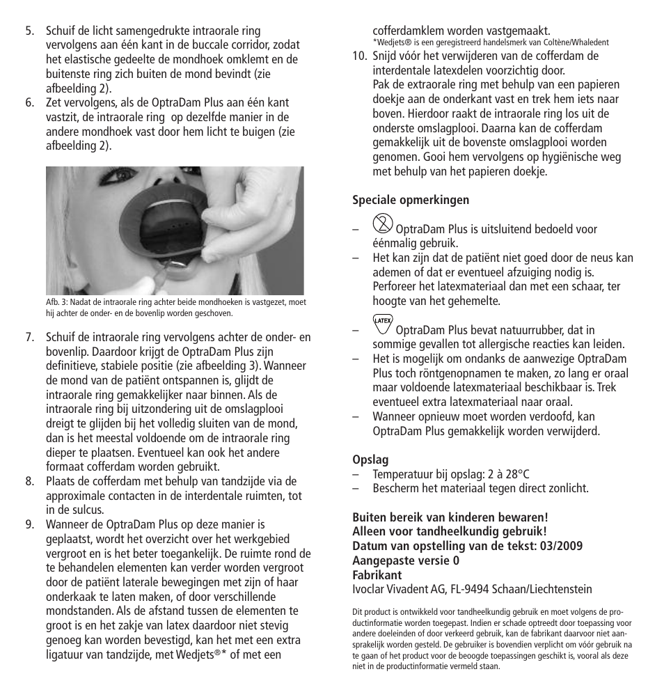 Ivoclar Vivadent OptraDam Plus User Manual | Page 23 / 31