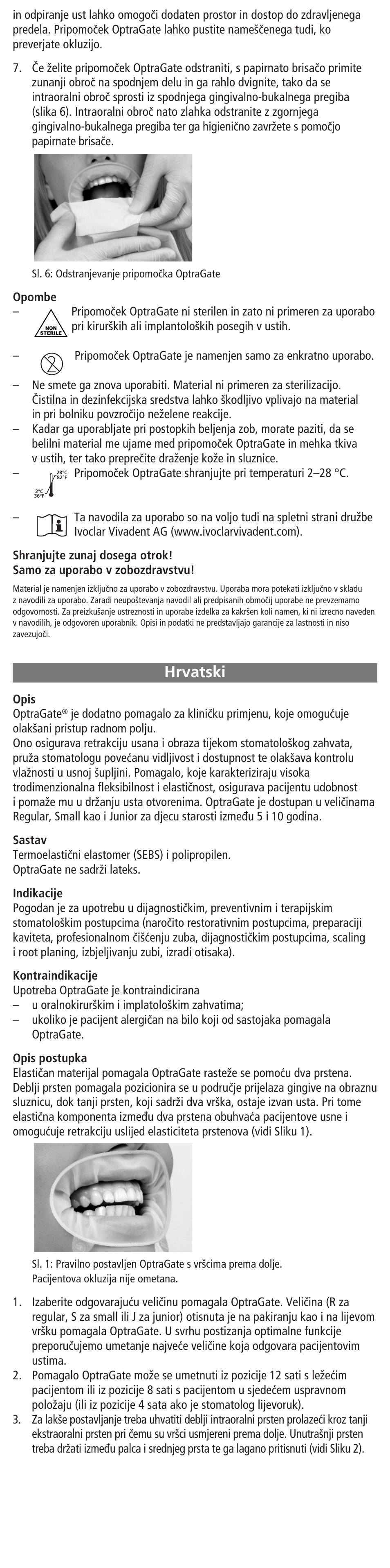 Hrvatski | Ivoclar Vivadent OptraGate User Manual | Page 23 / 48