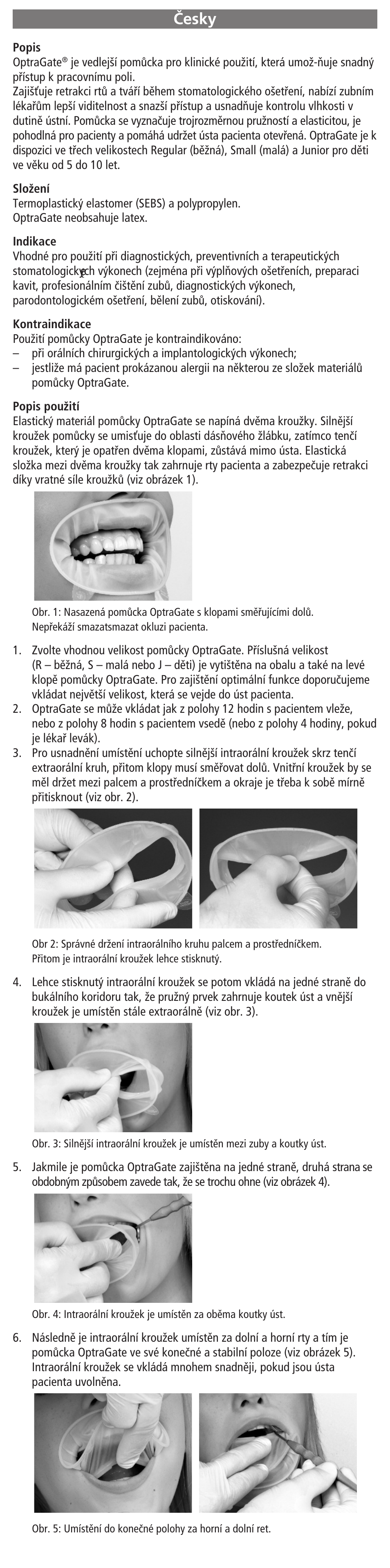 Cesky, Âesky | Ivoclar Vivadent OptraGate User Manual | Page 25 / 48