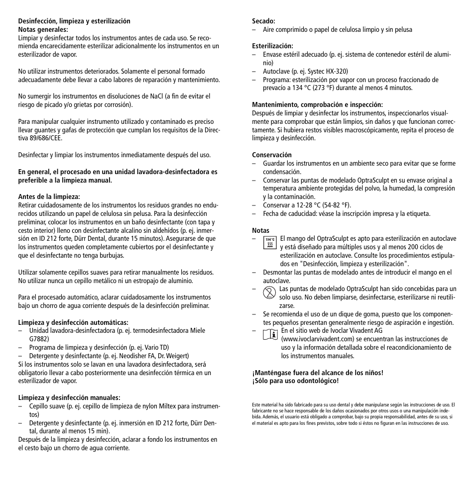 Ivoclar Vivadent OptraSculpt User Manual | Page 13 / 41