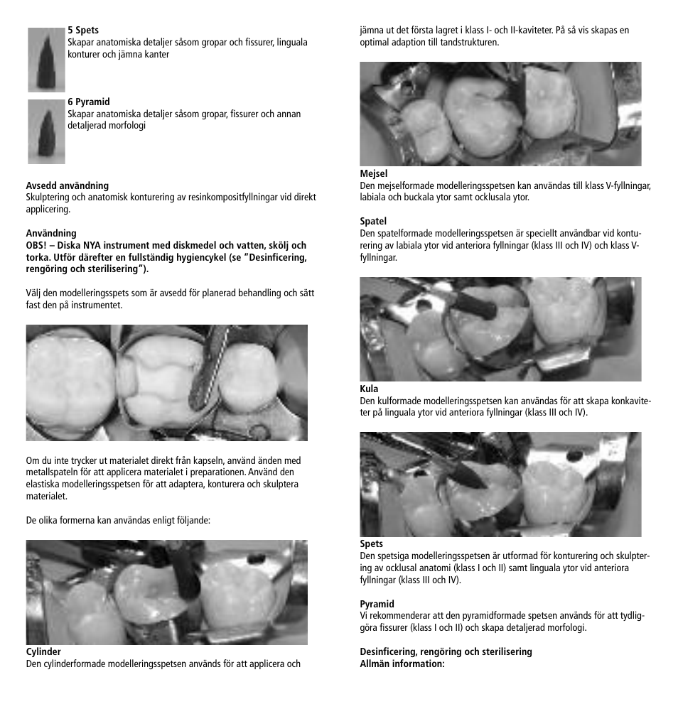 Ivoclar Vivadent OptraSculpt User Manual | Page 17 / 41