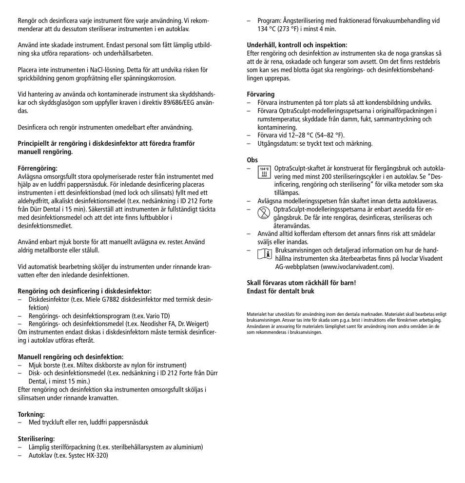 Ivoclar Vivadent OptraSculpt User Manual | Page 18 / 41