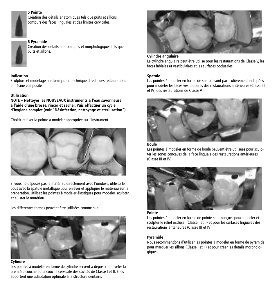 Ivoclar Vivadent OptraSculpt User Manual | Page 7 / 41