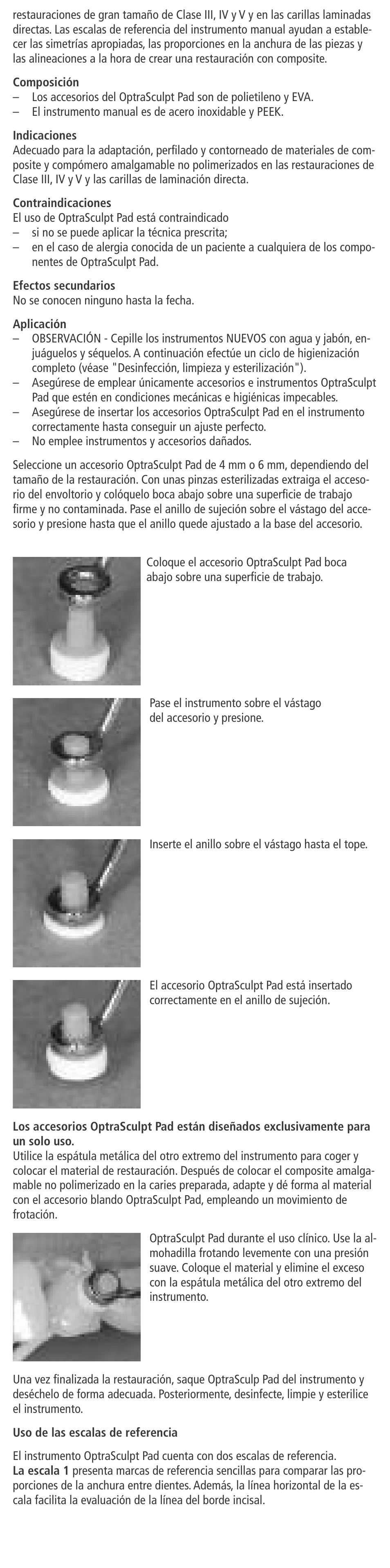 Ivoclar Vivadent OptraSculpt Pad User Manual | Page 11 / 39