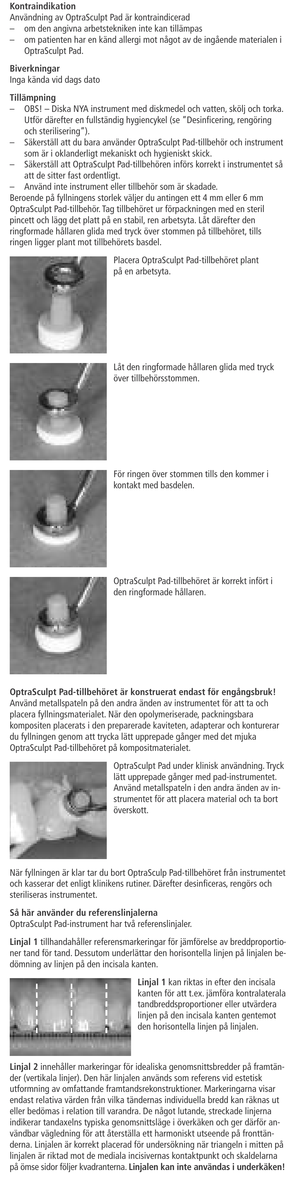 Ivoclar Vivadent OptraSculpt Pad User Manual | Page 16 / 39