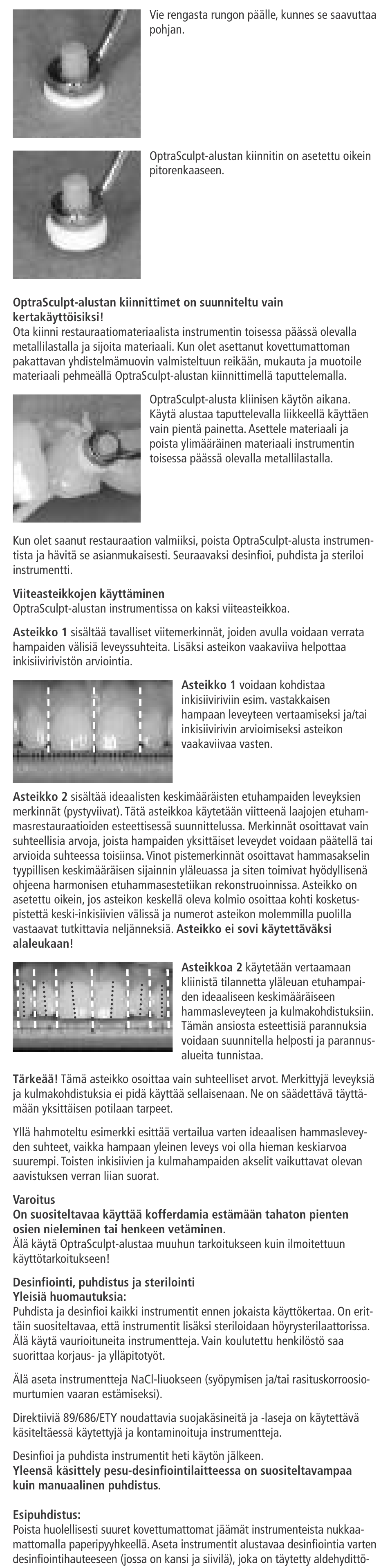 Ivoclar Vivadent OptraSculpt Pad User Manual | Page 21 / 39