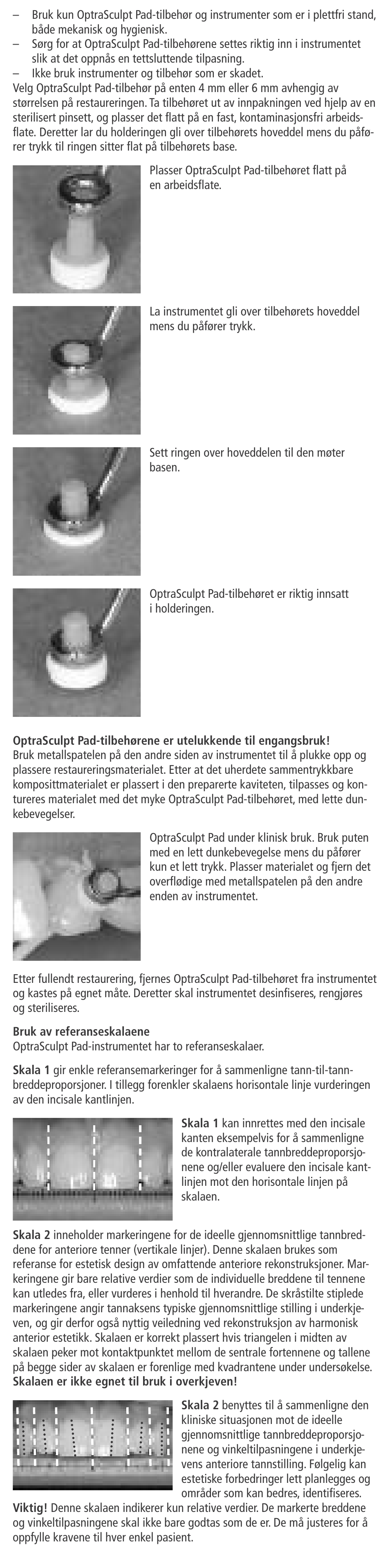 Ivoclar Vivadent OptraSculpt Pad User Manual | Page 23 / 39