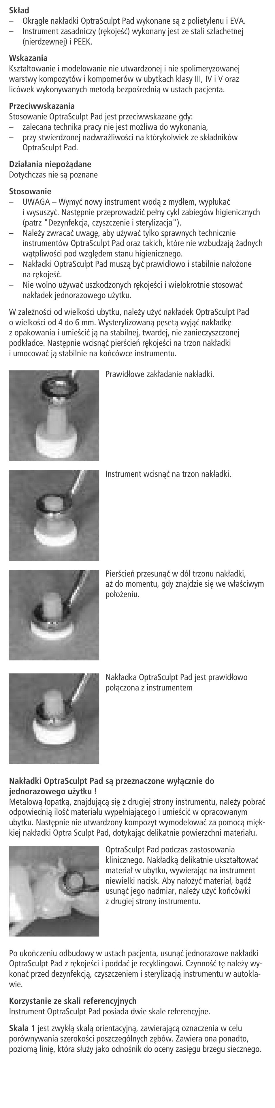 Ivoclar Vivadent OptraSculpt Pad User Manual | Page 35 / 39