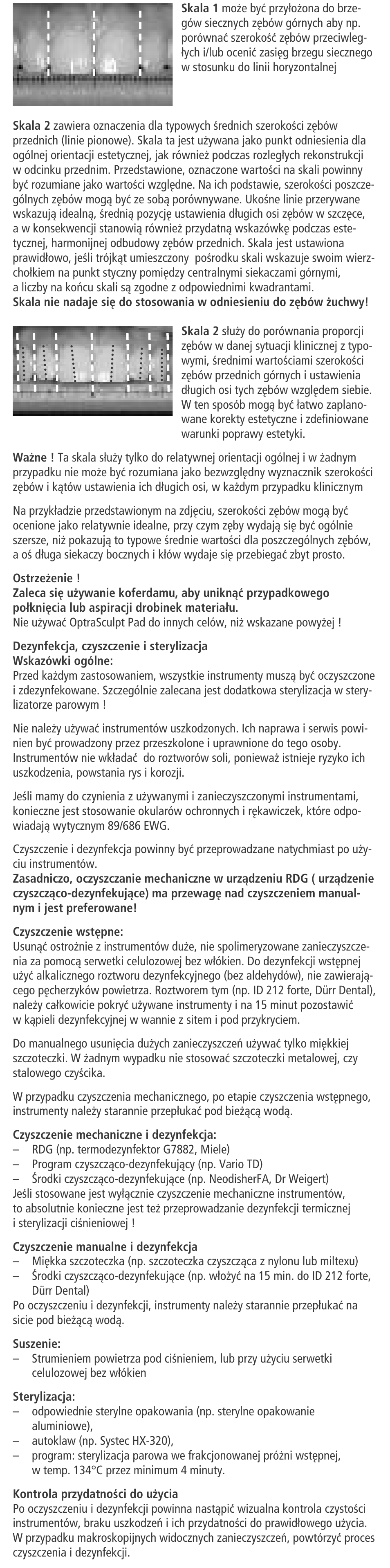 Ivoclar Vivadent OptraSculpt Pad User Manual | Page 36 / 39