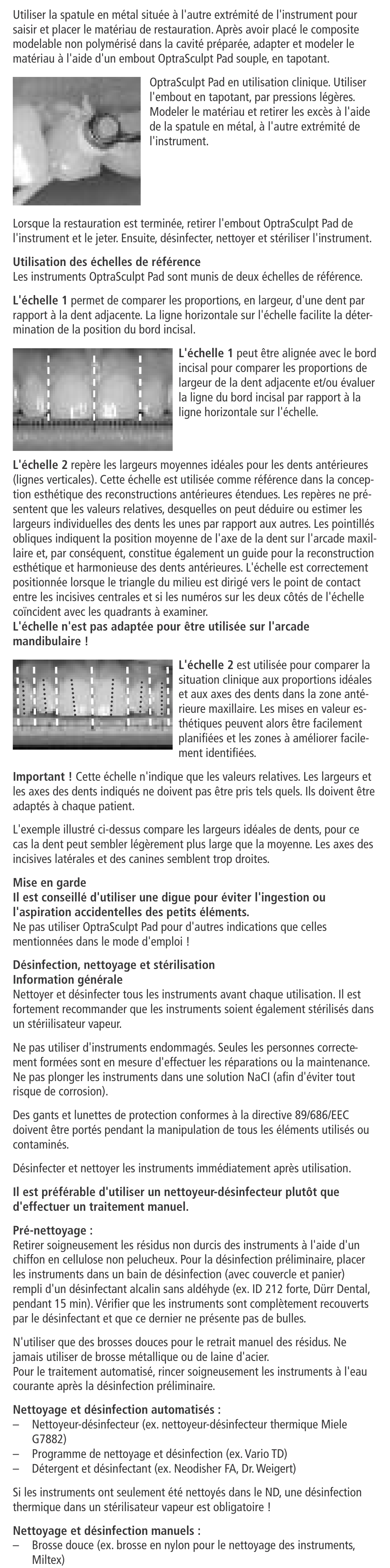 Ivoclar Vivadent OptraSculpt Pad User Manual | Page 7 / 39