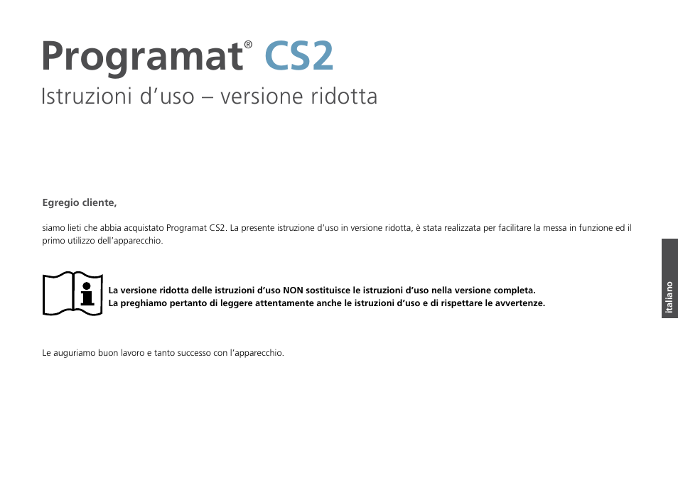 Programat | Ivoclar Vivadent Programat CS2 Short Instructions User Manual | Page 21 / 40