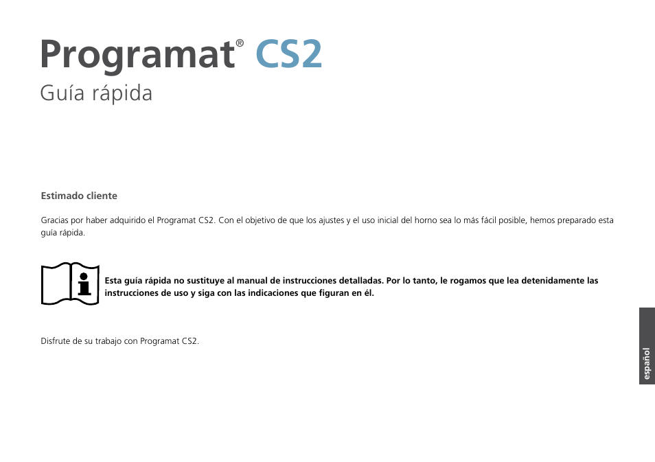 Programat | Ivoclar Vivadent Programat CS2 Short Instructions User Manual | Page 27 / 40