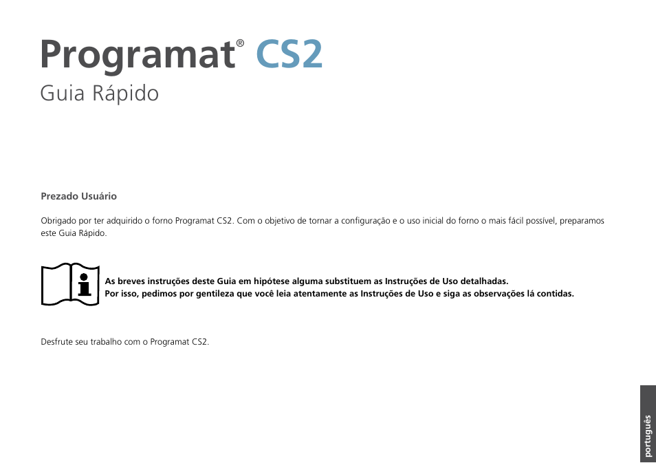 Programat | Ivoclar Vivadent Programat CS2 Short Instructions User Manual | Page 33 / 40