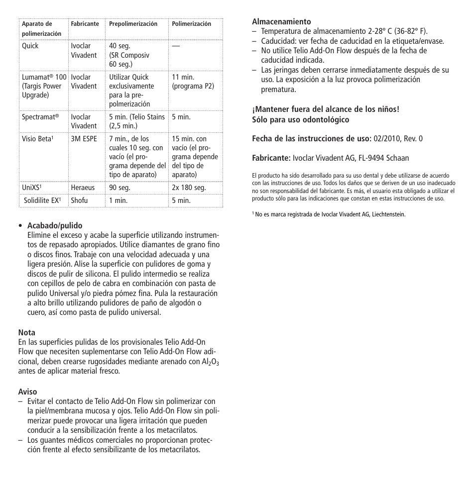 Ivoclar Vivadent Telio Add-On Flow User Manual | Page 13 / 40