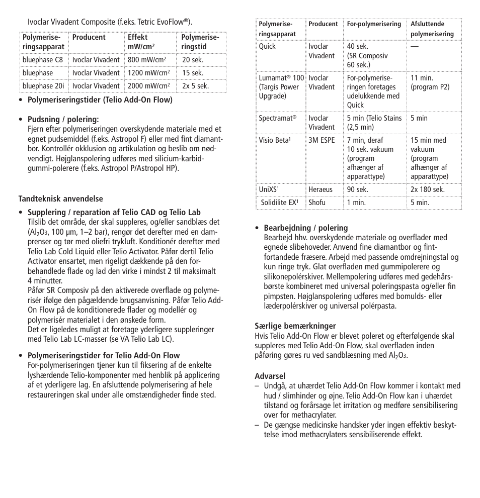 Ivoclar Vivadent Telio Add-On Flow User Manual | Page 20 / 40
