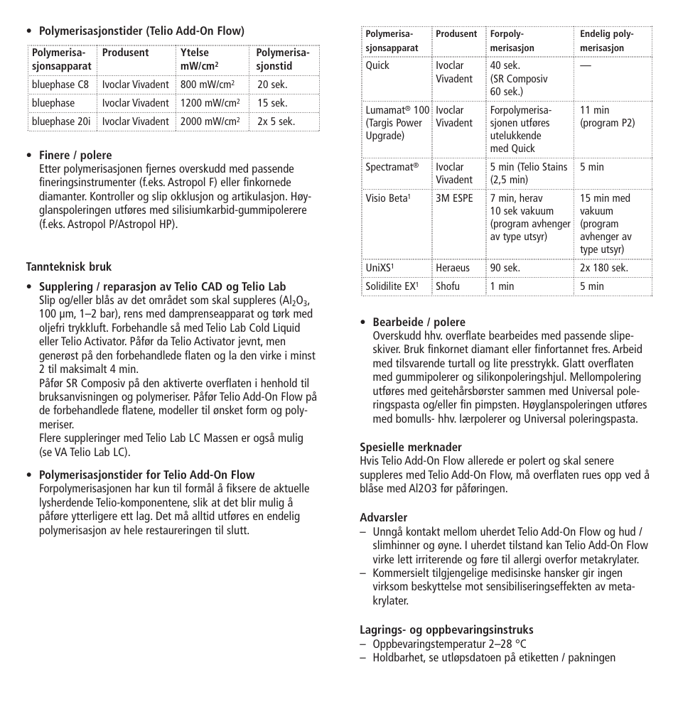 Ivoclar Vivadent Telio Add-On Flow User Manual | Page 25 / 40