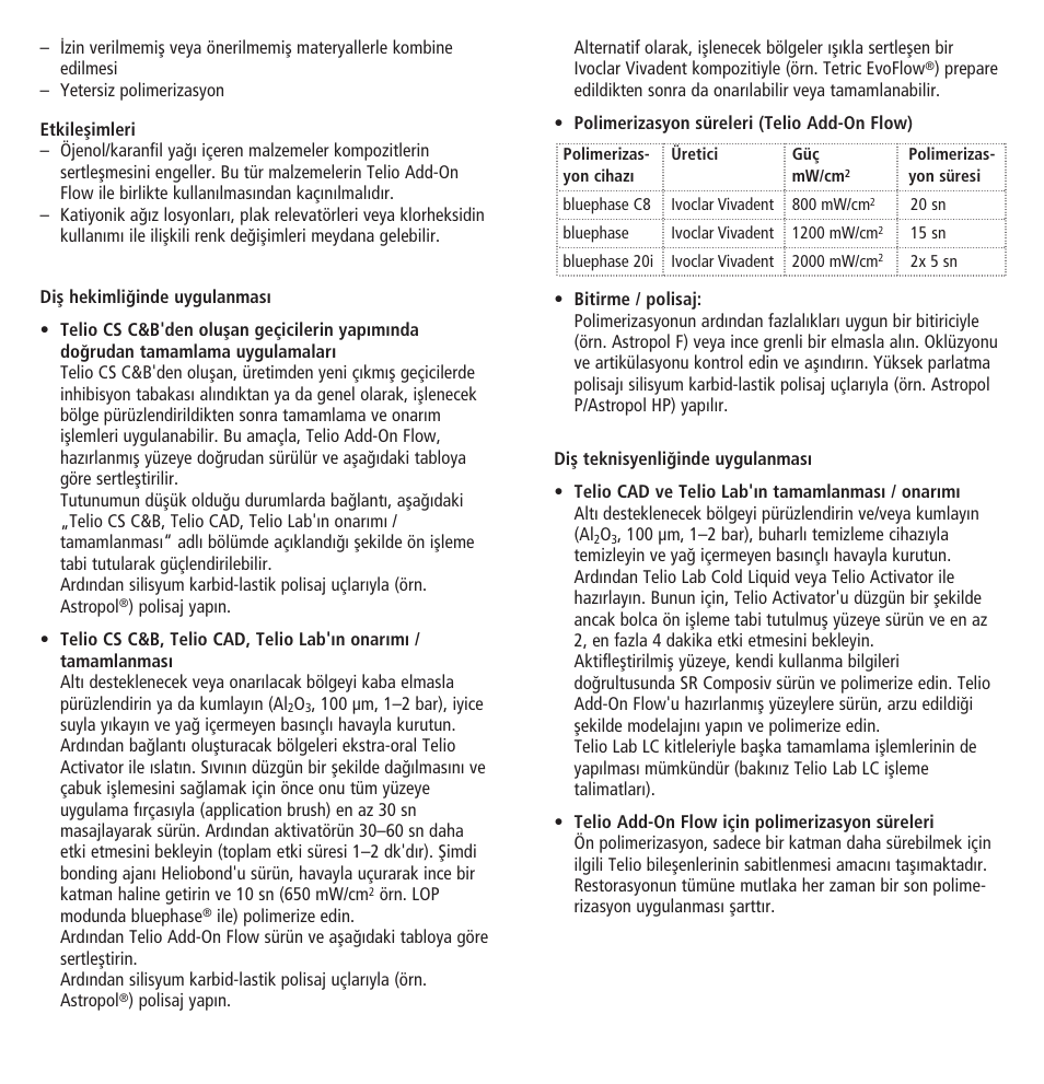 Ivoclar Vivadent Telio Add-On Flow User Manual | Page 32 / 40