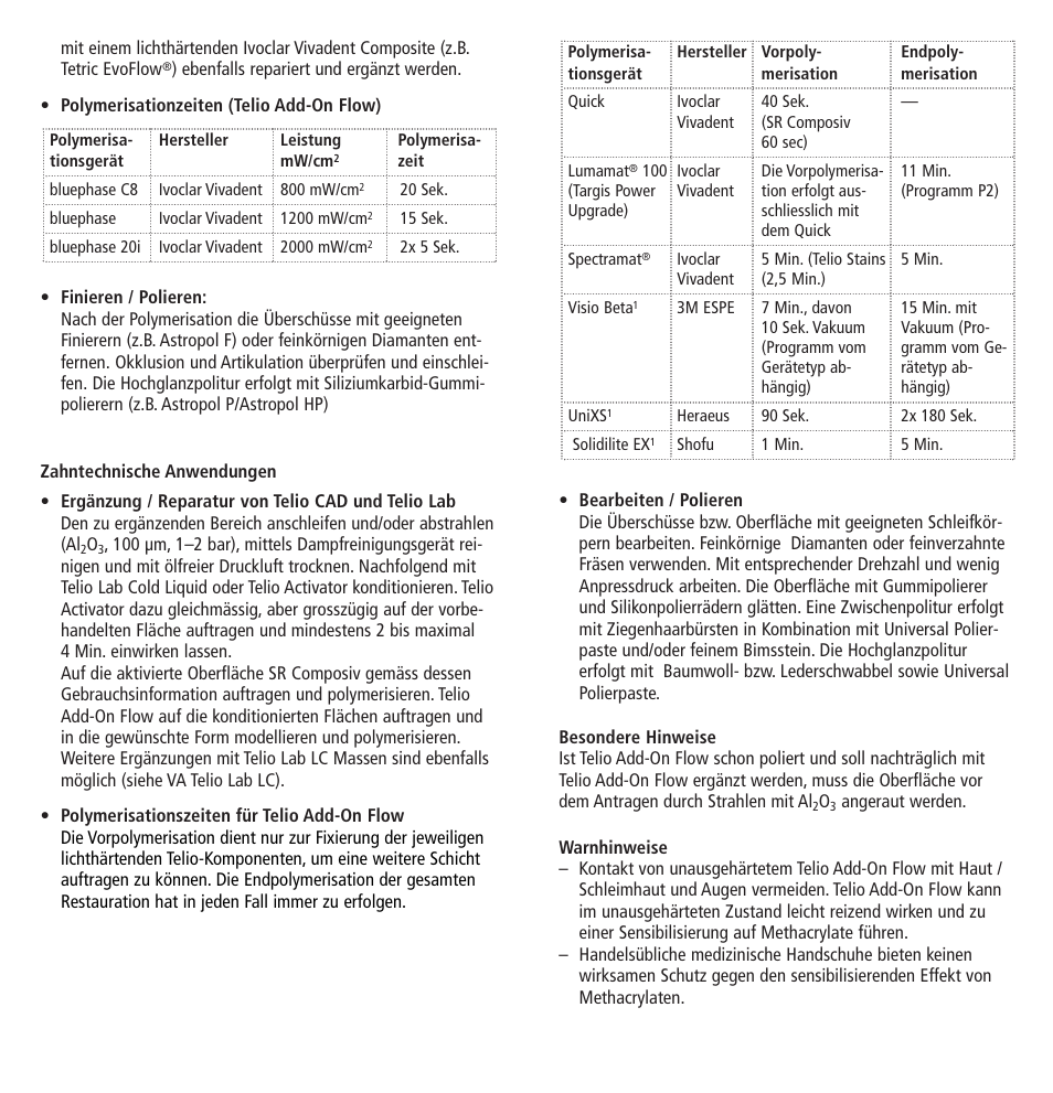 Ivoclar Vivadent Telio Add-On Flow User Manual | Page 5 / 40