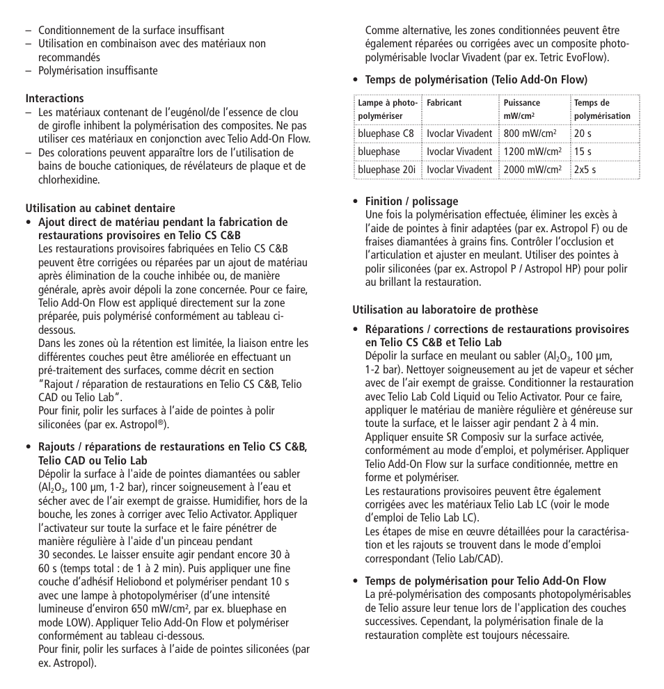 Ivoclar Vivadent Telio Add-On Flow User Manual | Page 7 / 40