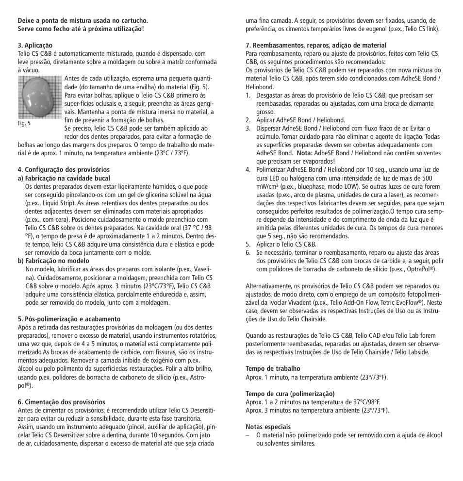 Ivoclar Vivadent Telio CS C User Manual | Page 15 / 38