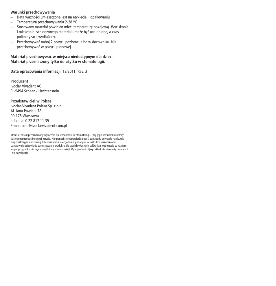 Ivoclar Vivadent Telio CS C User Manual | Page 37 / 38