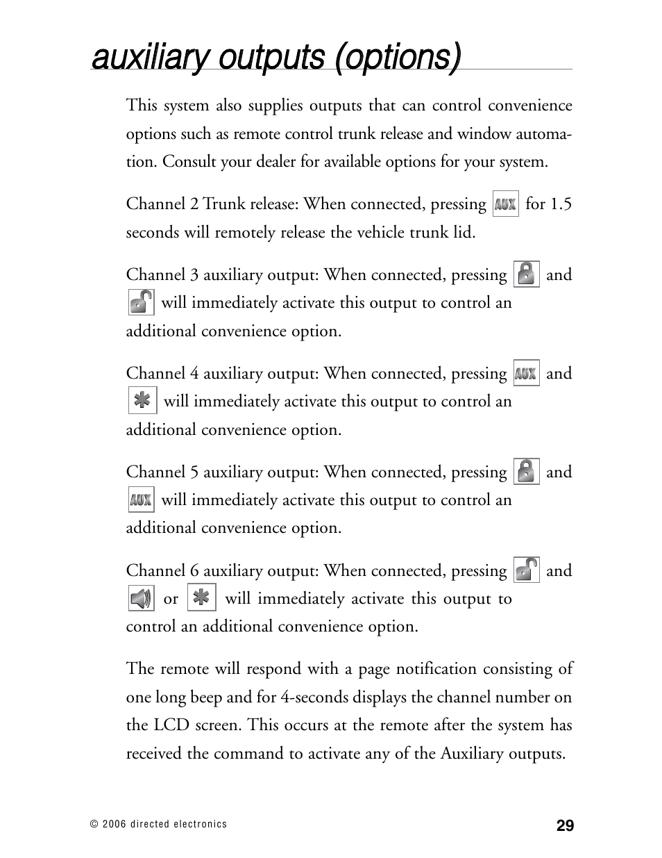 CLIFFORD 12.5X User Manual | Page 34 / 61